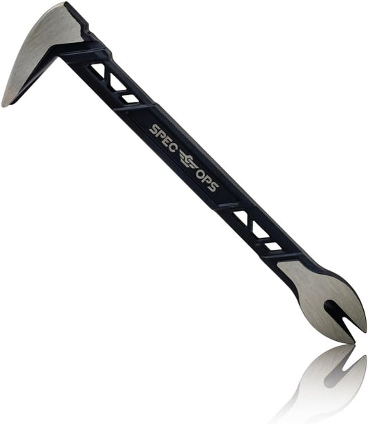 Spec Ops Tools 8" Nail Puller Cats Paw Pry Bar, High-Carbon Steel, 3% Donated to Veterans,