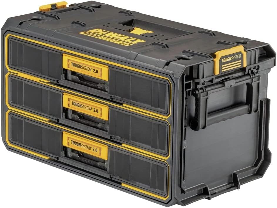 DEWALT TOUGHSYSTEM 2.0 Tool Organizer and Storage 3 Drawer Unit (DWST08330)